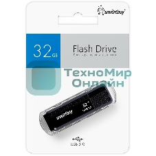Флешка USB Smartbuy R/W 32 Gb USB Dock черный (SB32 GbDK-K3)