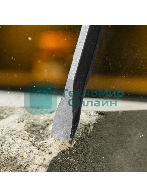 Зубило Denzel 14 х 20 х 250 мм, 40Cr, SDS PLUS