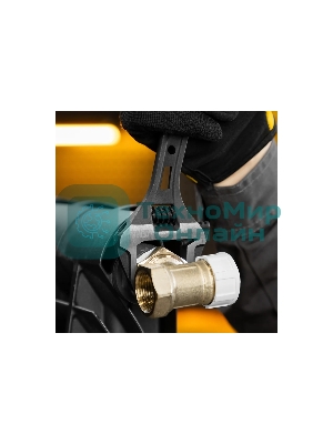 Ключ разводной Denzel 200 мм, CrV, кованый