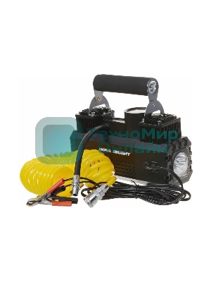 Компрессор Nova Bright АК-65 металлический корпус, LED-фонарь, пластик.кейс 47160