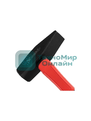 Молоток слесарный Matrix ''optimal'' 1000 г, фибергласовая обрезиненная рукоятка, квадратный боек