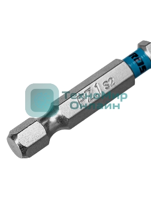 Бита Gross PZ1х50 мм, сталь S2, шестигр., 10 шт.