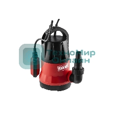 Насос дренажный Hammer NAP250CD 250Вт, 6000л/ч, высота 6м, глубина 7м