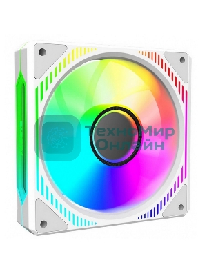 Вентилятор для корпуса Alseye Mirror-W-R белый, 120 мм, 2000 об/мин, 35.2 дБ, 4 pin