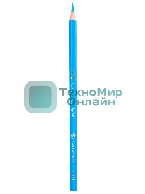 Карандаши цветные Deli ColoRun EC00120 трехгранные пластик 24цв. коробка/европод.