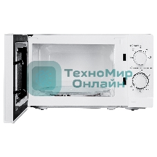Микроволновая печь BBK 20MWS-786M/W белый, 20 л, 700 Вт, переключатели - поворотный механизм