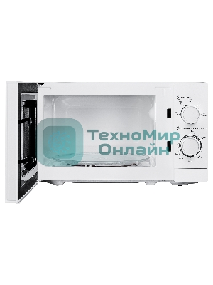 Микроволновая печь BBK 20MWS-786M/W белый, 20 л, 700 Вт, переключатели - поворотный механизм