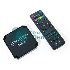 Приставка Смарт ТВ ATOM-216AL (Android TV Box), Allwinner H313, 2/16Gb, АTOMevolution