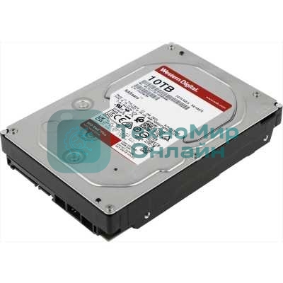 Жесткий диск HDD Western Digital 10Tb, 7200RPM SATA 3.5 Red Plus NAS 512MB buffer