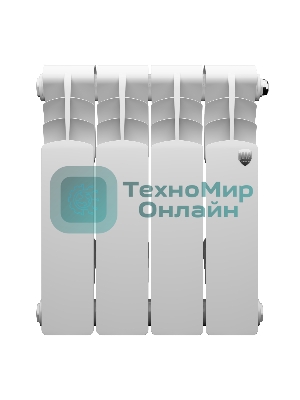 Радиатор биметаллический Royal Thermo Revolution B 350 - 4 секц.