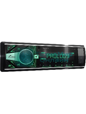 Автомагнитола Prology CMX-250, 1 DIN, Bluetooth, USB Type-A, AUX, пульт ДУ
