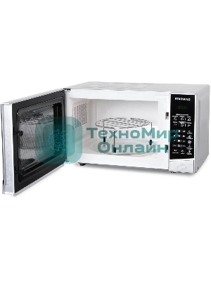 Микроволновая печь Starwind SMW2820 серебристый/черный, 20 л, 700 Вт, переключатели - сенсор