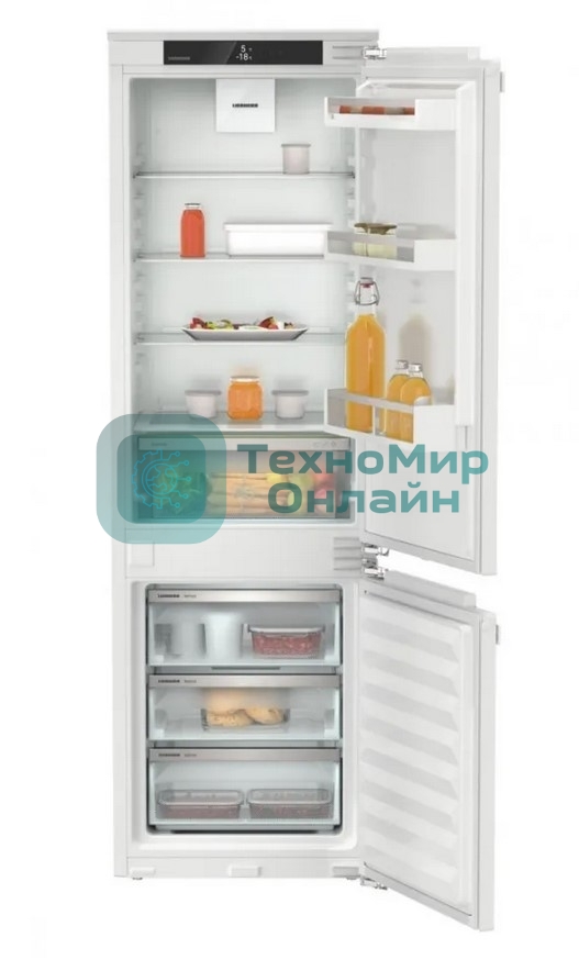 Холодильник Liebherr ICNE 5103-22 001 белый двухкамерный 190/83л морозилка снизу, No Frost