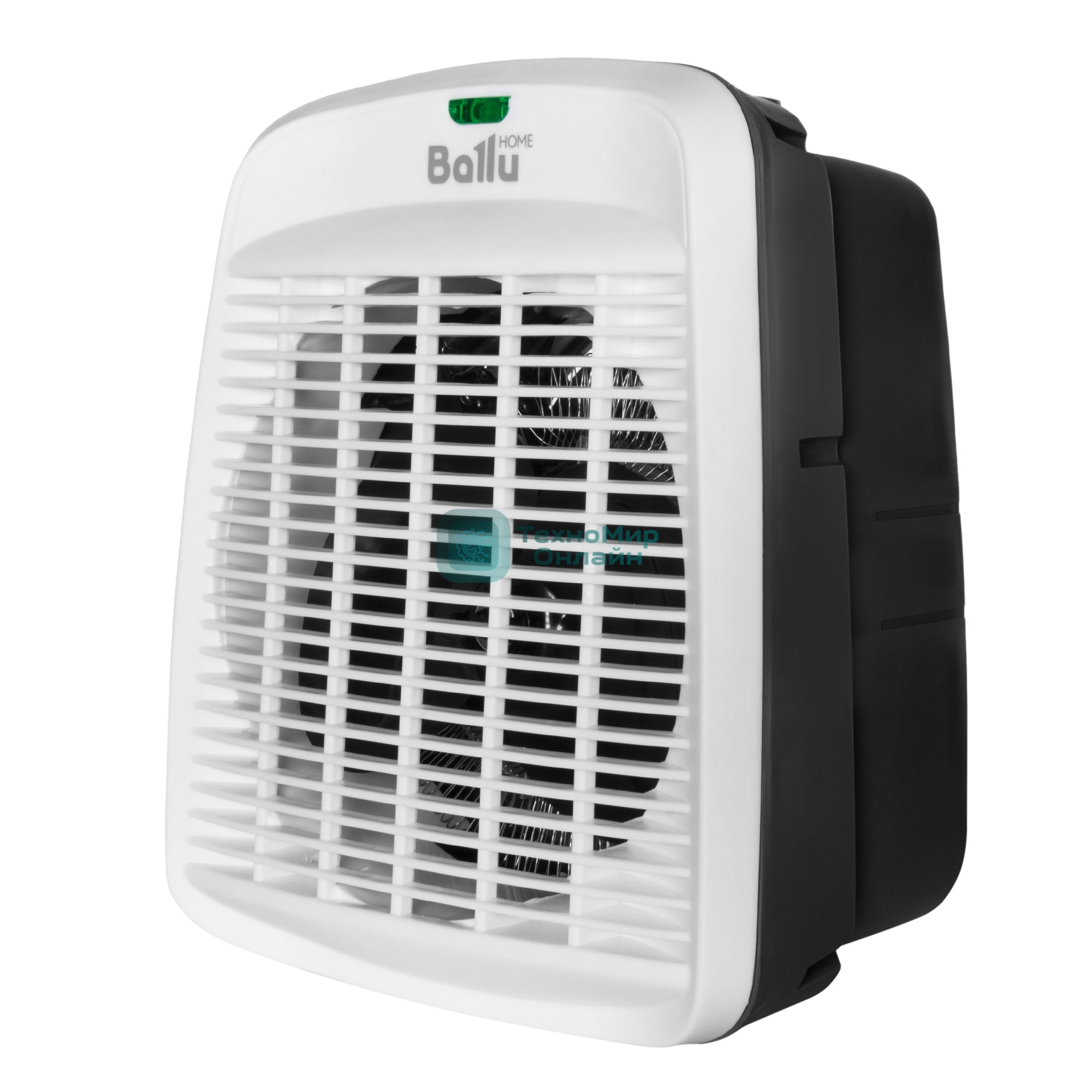 Тепловентилятор Ballu BFH/S-10 серый/белый, 2000 Вт, 25 м2, термостат