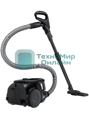 Пылесос Samsung VC18M2150SG/EV серый/черный, 380/1800 Вт, уборка сухая, пылесборник контейнер 1.5 л
