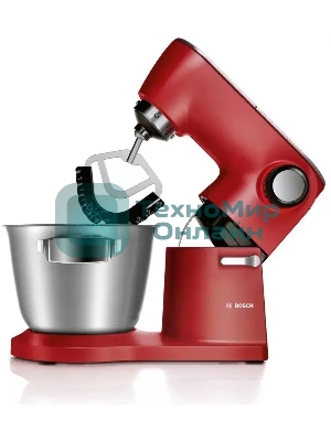 Кухонная машина Bosch MUM9A66R00 планетар.вращ. 1600Вт красный