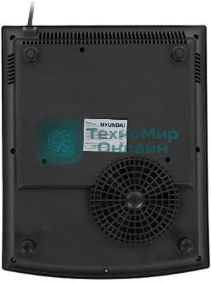 Плита настольная электрическая Hyundai HYC-0102 серебристый/черный стеклокерамика