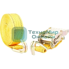 Ремень стяжной NOVA BRIGHT ленточн. 3,8 см х 6 м, в блистере 39370