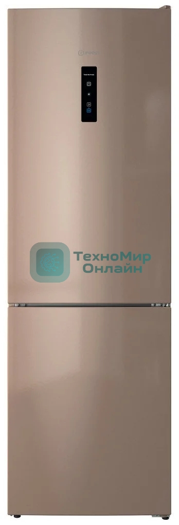 Холодильник Indesit ITR 5180 E бежевый двухкамерный 220/78л морозилка снизу