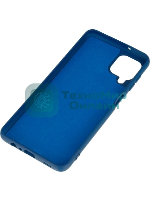 Чехол (клип-кейс) DF sOriginal-20, для Samsung Galaxy A12/M12, синий df soriginal-20 (blue)