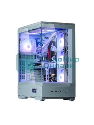 Компьютерный корпус ZALMAN P50 DS, ATX, WHITE, WINDOW, 2x3.5