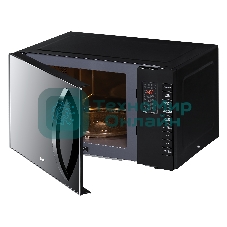 Микроволновая печь BBK 23MWG-850T/B-M черный, 23 л, 800 Вт, переключатели - кнопки