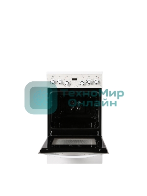 Плита электрическая Gefest ЭП Н Д 5560-03 0042 белый/мрамор, конфорок 4 электрических, духовка 55 л, 50 см x 85 см x 58.5 см