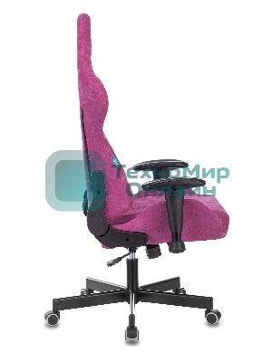 Кресло Бюрократ VIKING KNIGHT LT15 FABRIC малиновый, ткань, 120 кг, механизм качания