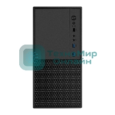 Компьютерный корпус Minitower ExeGate BAA-308MU2-UNS450 (mATX, БП UNS450 с вент. 12см, 1хUSB+2хUSB 3.0, HD Audio, черный)