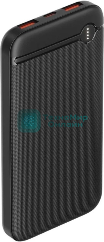 Портативный аккумулятор OLMIO P-10, 10000mAh, 20W, QuickCharge3.0/PowerDelivery, черный