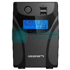 Источник бесперебойного питания Ippon Back Power Pro II 500 300Вт 500ВА черный