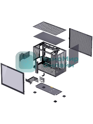 Корпус без блока питания Jonsbo D32 Pro черный