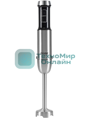 Блендер погружной Rondell RDE-1306 1200 Вт, черный/серебристый