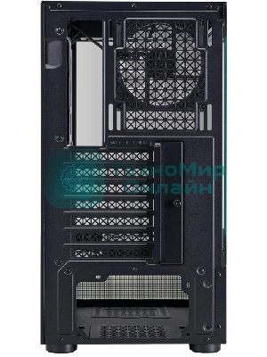 Компьютерный корпус 1STPLAYER MIKU Mi7-A ARGB Black, ATX, 3x120мм ARGB fans