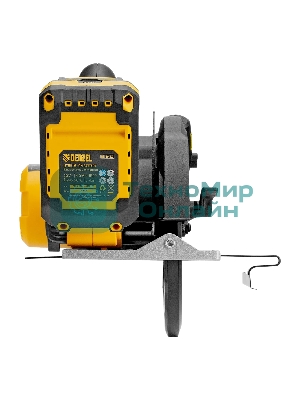 Пила циркулярная аккумуляторная бесщет. Denzel CCSH-BL-20-185, 185 мм, Li-Ion, 20 В