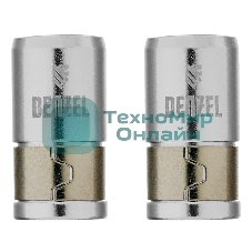 Магнитная насадка для бит Denzel 11738, для круглых бит, 2 шт