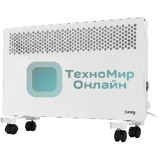Конвектор электрический Domfy DCW-CH1020 белый, 2000 Вт, 30 м2, термостат