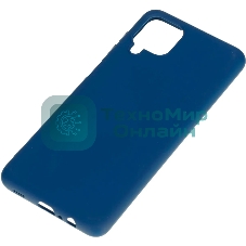 Чехол (клип-кейс) DF sOriginal-20, для Samsung Galaxy A12/M12, синий df soriginal-20 (blue)