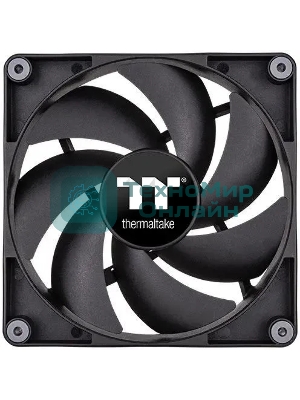 Комплект вентиляторов для корпуса Thermaltake CT120 (2 шт.) черный, 120 мм, 2000 об/мин, 25.8 дБ, 4 pin