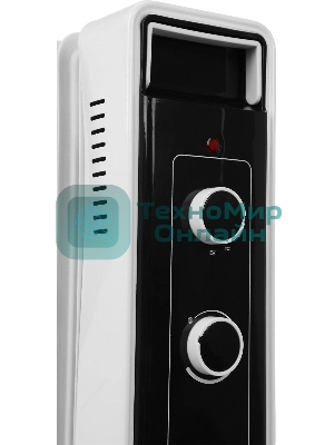 Обогреватель масляный Centek CT-6222-7 (7 секций) белый, 600/900/1500 Вт, 15 м2, 3 режима, термостат