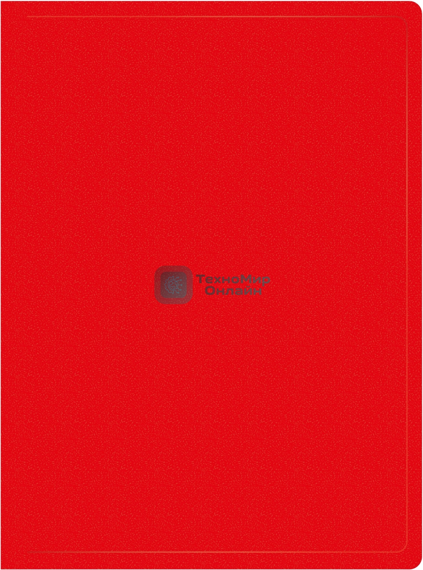 Папка с 20 прозрачными вкладками Silwerhof Eco A4, пластик, 0.5мм, красный