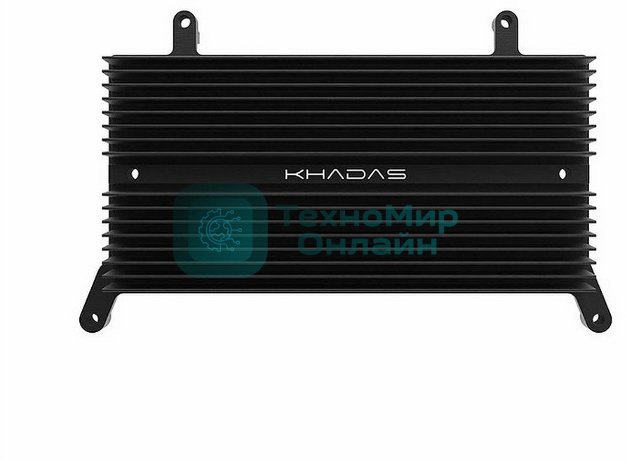 Радиатор Khadas Passive VIM Heatsink designed for VIM1/2/3/3L, Edge-V, Aluminum, черный, VIMs Thermal Pad