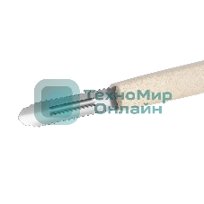 Овощечистка LARA LR07-35 с зазубренным, вертикальным лезвием, нерж. сталь, волокно рисового дерева