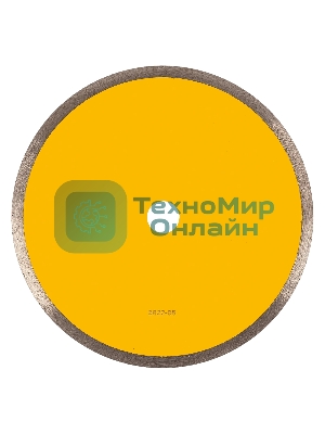 Диск алмазный сплошной Denzel супертонкий, 250 х 25,4 мм, горячее прессование, мокрое резание