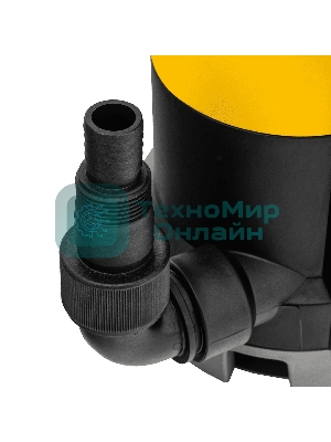 Дренажный насос Denzel DP-450S для чистой и грязной воды, 450 Вт, напор 6 м, 12000 л/ч