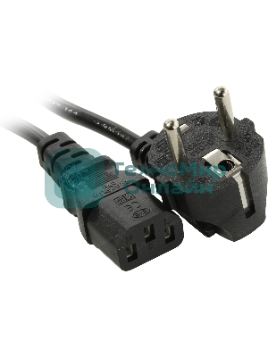 Кабель питания 5bites PC205-18A IEC-320-C13, CEE 7, 7 SHCUKO, 220V, 3G*0.50мм, 1.8м