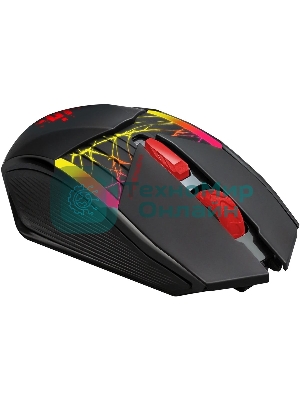 Мышь беспроводная Defender Horrodine GM-237 черный, 3200 dpi, радиоканал, USB, кнопки - 6