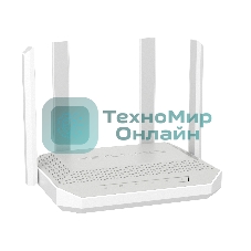 Мультигигабитный интернет-центр Netcraze Giga (NC-1012) с Mesh Wi-Fi 6 AX3000, Smart-коммутатором 1×2.5G/SFP и 4×1G, многофункциональными портами USB 3.0 и 2.0