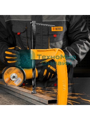 Струбцина Denzel G-образная, усиленная, 200 мм