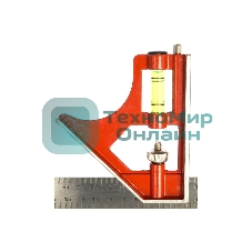 Угольник Sparta 300 мм, металлический, комбинированный